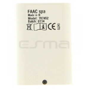 Handsender FAAC XT4 433 RC 