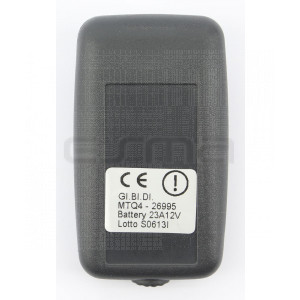 Handsender für Garagentorantriebe GIBIDI MTQ4 26.995 MHz