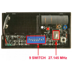 Handsender LIFTMASTER 751E 27.145 MHz switch