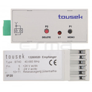 Empfänger TOUSEK BT40 SO24V 40.685 MHz 13260020