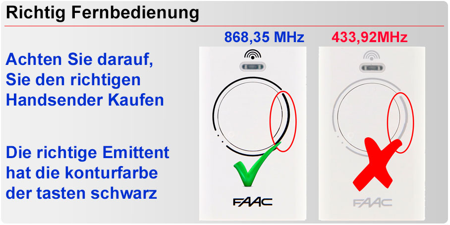 Richtig fernbedienung