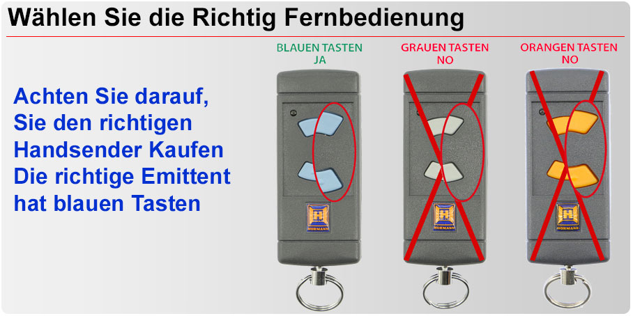 Handsender HÖRMANN - Wo zum besten Preis kaufen - Handsender Esma